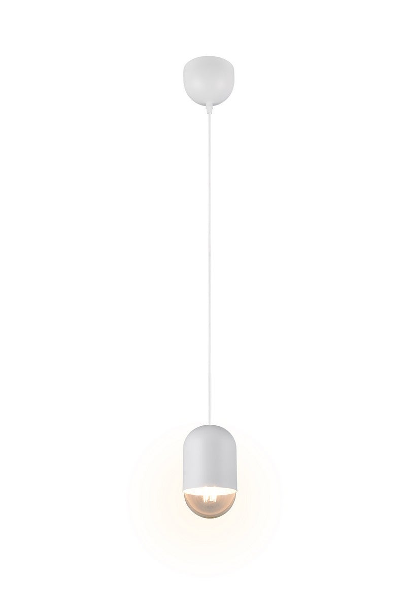 Lampa wisząca NARA biały 1xE27x15W metal wym:150x10x10cm IP20 RL