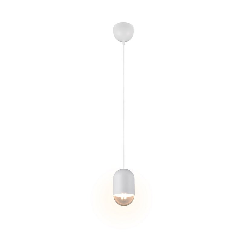 Lampa wisząca NARA biały 1xE27x15W metal wym:150x10x10cm IP20 RL