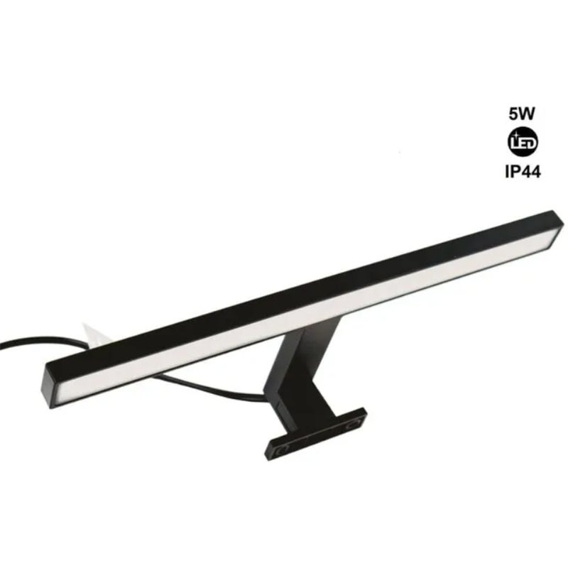 Lampa ścienna LED do lustra 30cm 5W Montaż na lustrze i szafce - Biały Neutralny