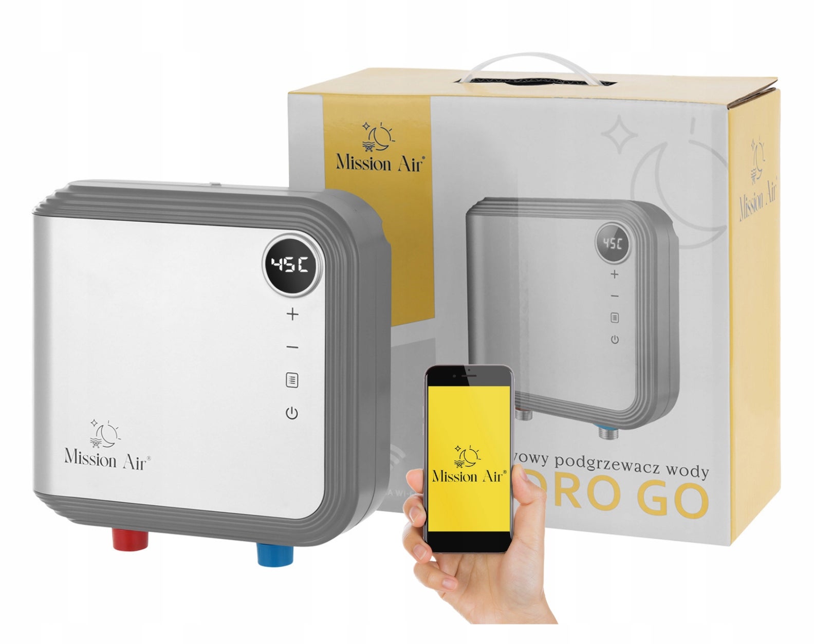 Przepływowy podgrzewacz wody HYDRO GO 3,5kW WIFI