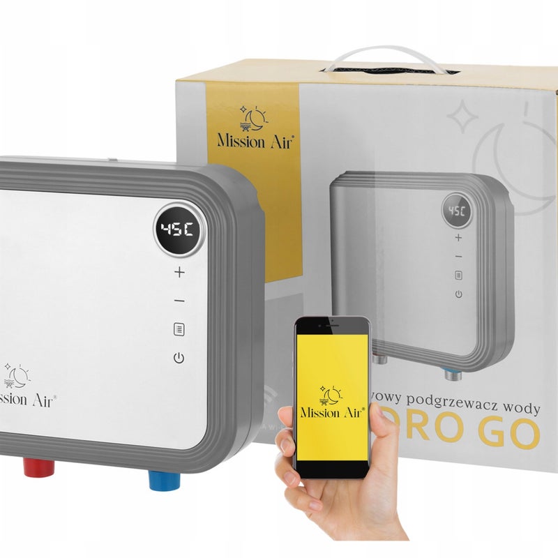 Przepływowy podgrzewacz wody HYDRO GO 3,5kW WIFI