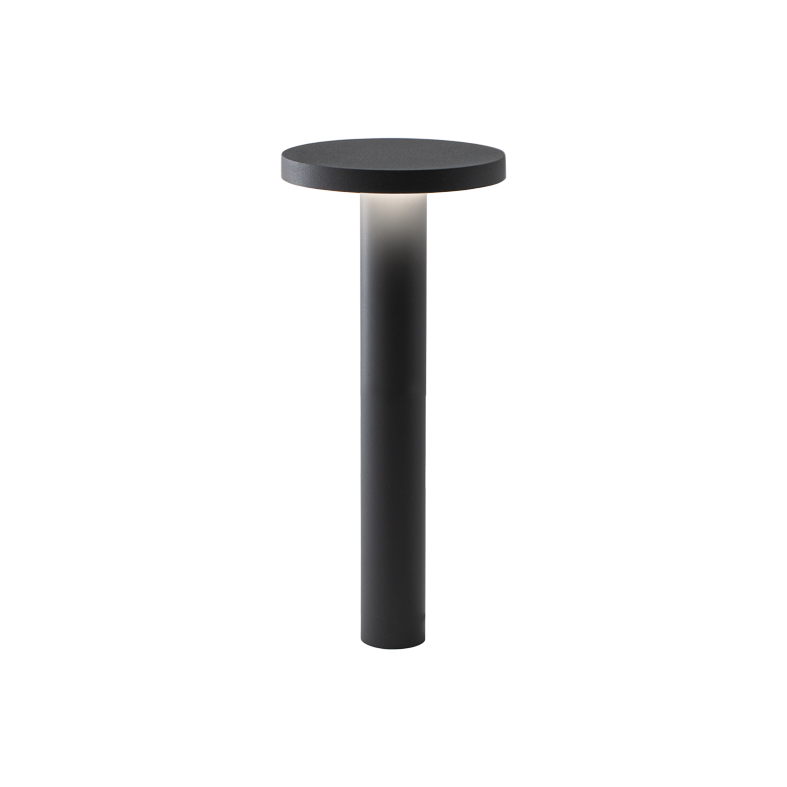 Słupek oświetleniowy LED TIBERIO 10W 82° IP65 4000K 20D 45cm w wykończeniu aluminiowym antracytowym - Profesjonalne oświetlenie zewnętrzne do ogrodów