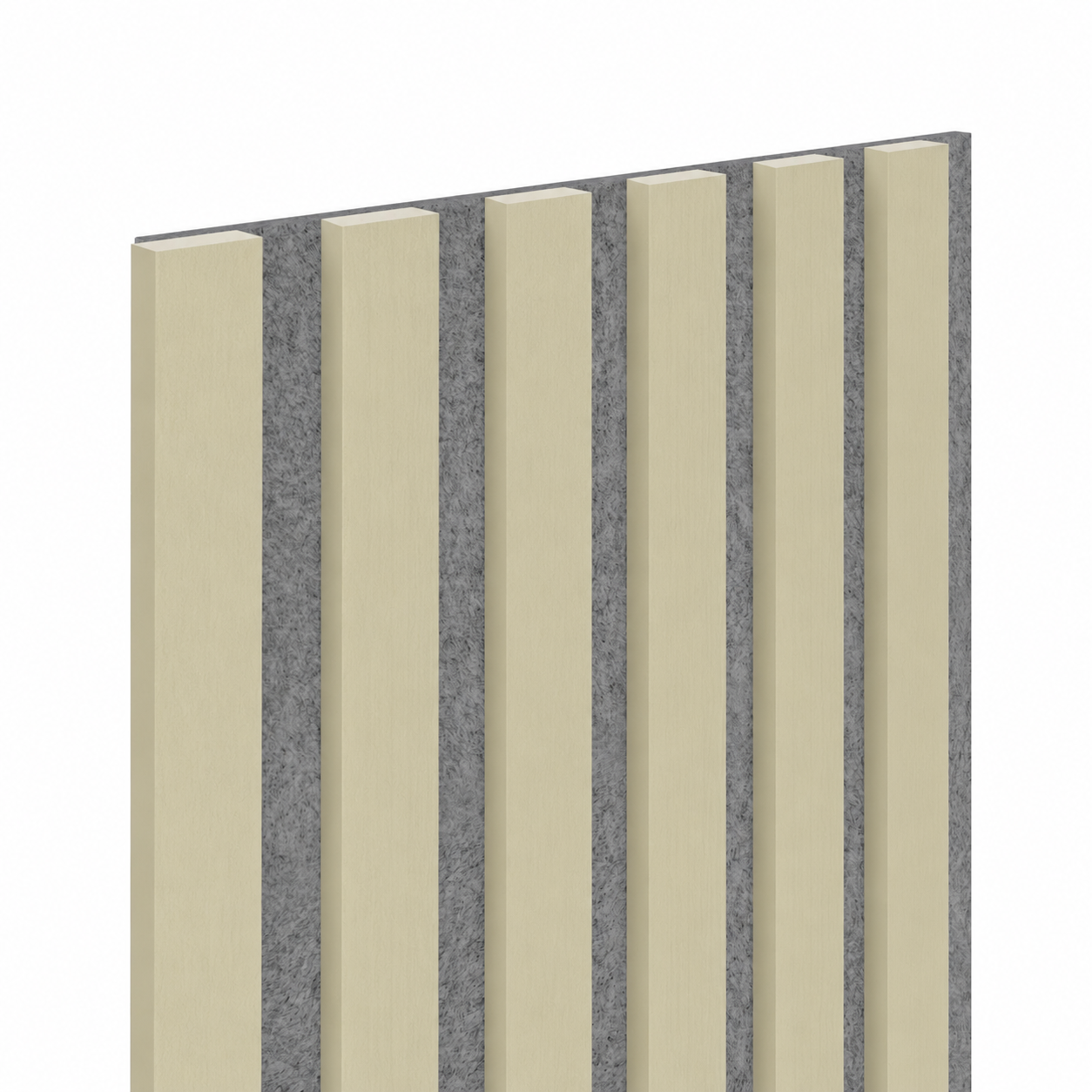 Lamel ścienny na szarym filcu 6L Marbet Design WOODLINE 270x30 cm Oliwkowy 1 szt.