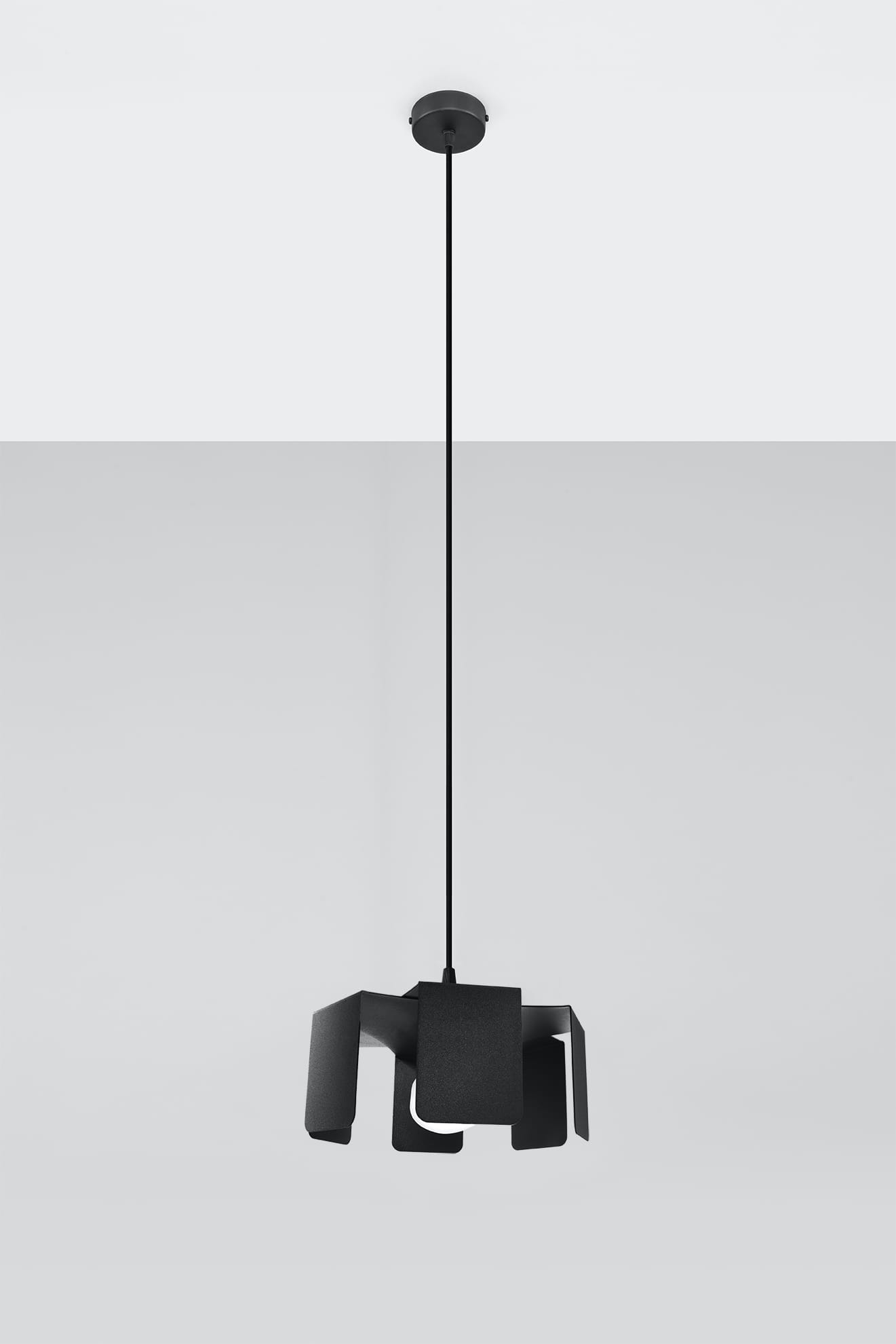 Lampa wisząca TULIP czarny Sollux Lighting SL.0667