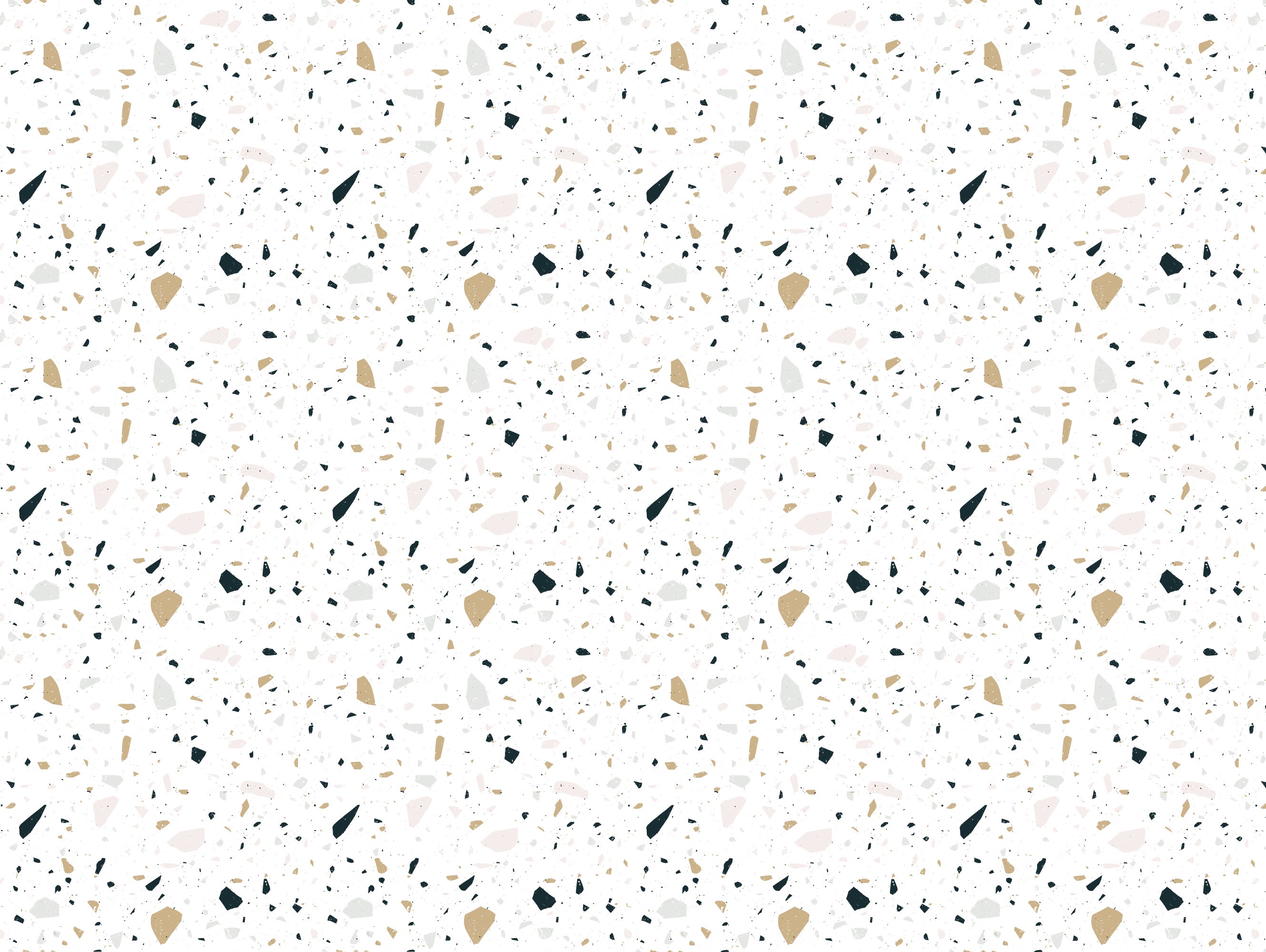 Dywan winylowy Terrazzo Aquiles 200x266 cm - antypoślizgowa wykładzina PVC z gładkim nadrukiem, winylowa wykładzina do kuchni lub salonu, zmywalna
