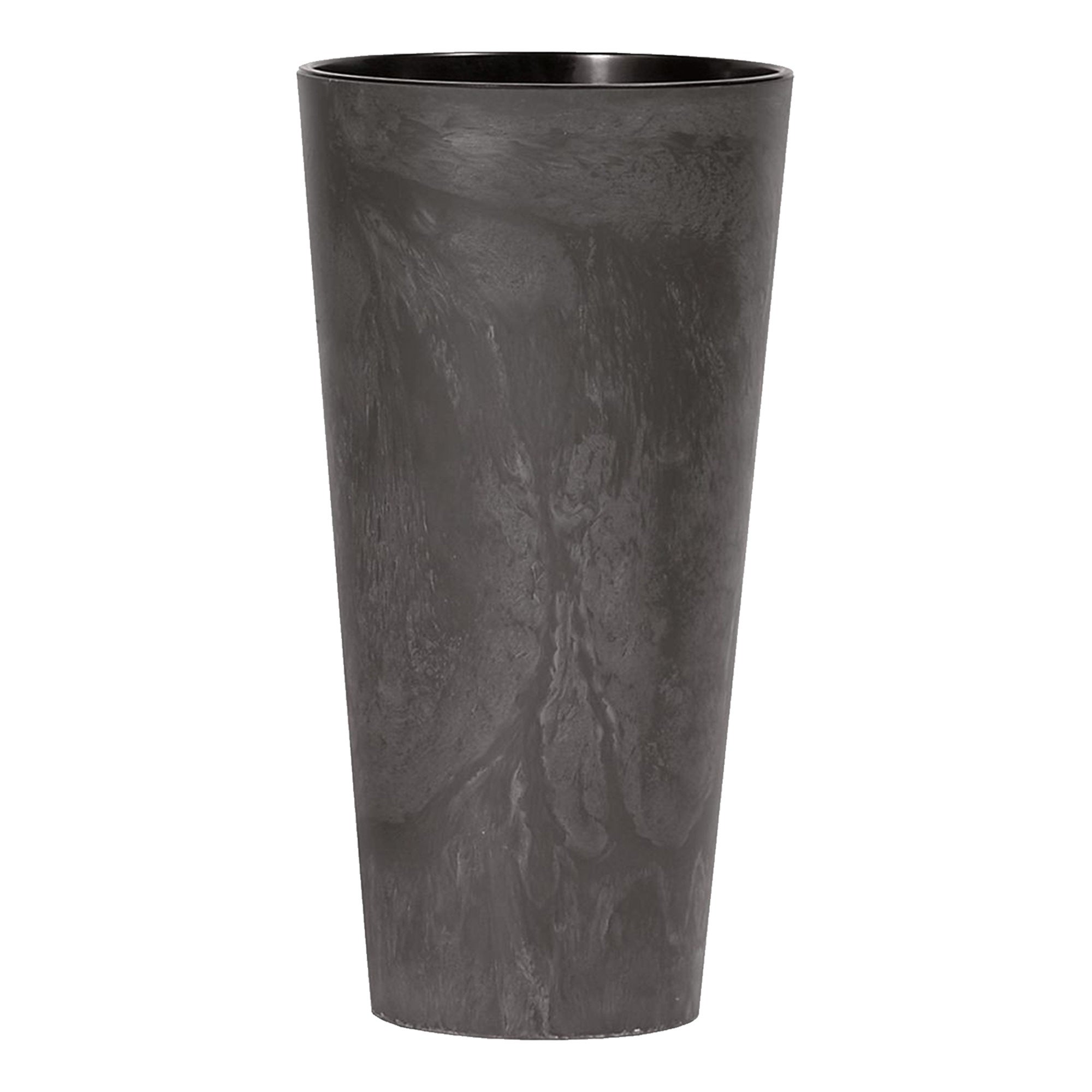 Donica Doniczka Wysoka Ogrodowa Okrągła Efekt Betonu 38,1 cm TUBUS Slim