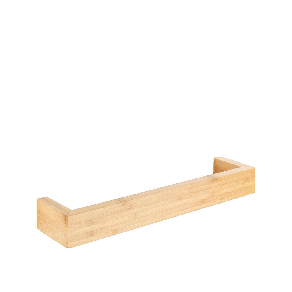 Wieszak na ręczniki BAMBOO, jasnobrązowy, bambus, 40 x 9 x 5 cm, WENKO, WENKO