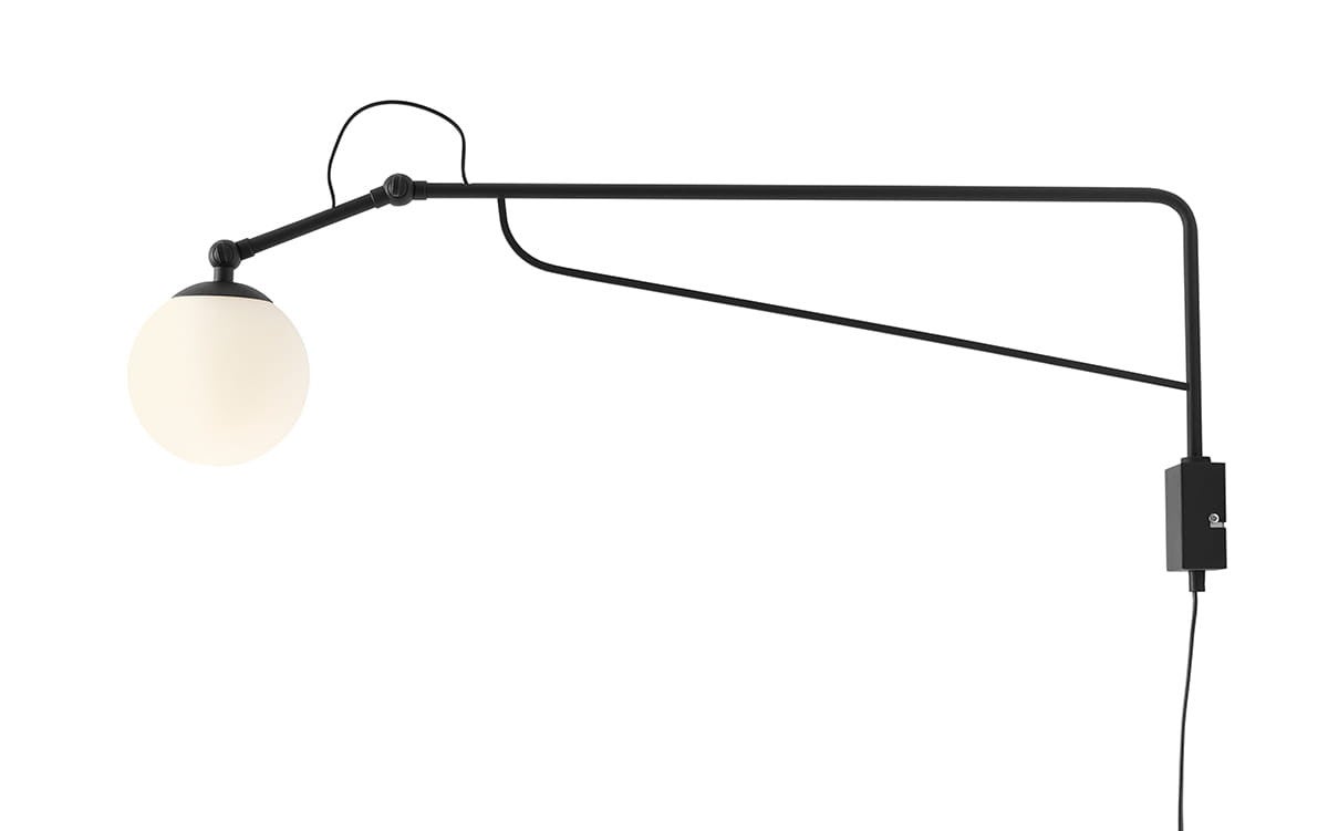 Lampa ścienna kinkiet LED Aldex SOHO 1105C1_D metal, szkło