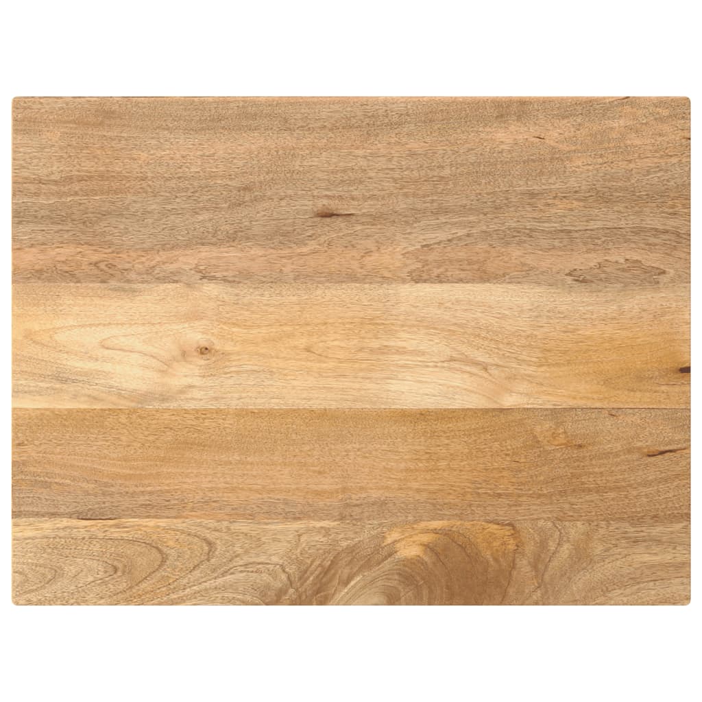 Blat Drewniany Naturalny do Stołu 70x50 cm z Litego Drewna Mango