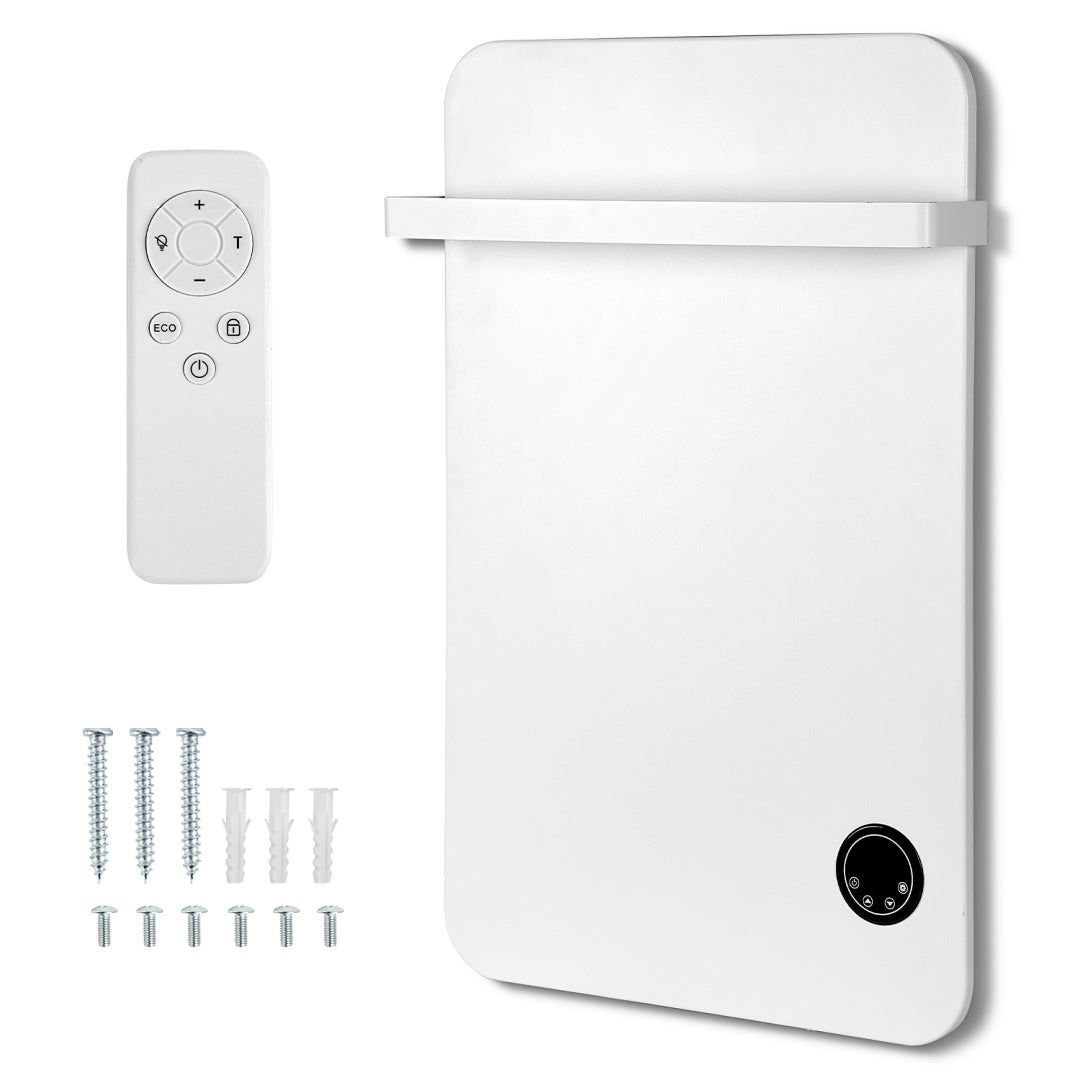 Ogrzewanie dodatkowe z Wi-Fi, 400 W, panel na podczerwień, elektryczny podgrzewacz ręczników naścienny, suszenie ścian