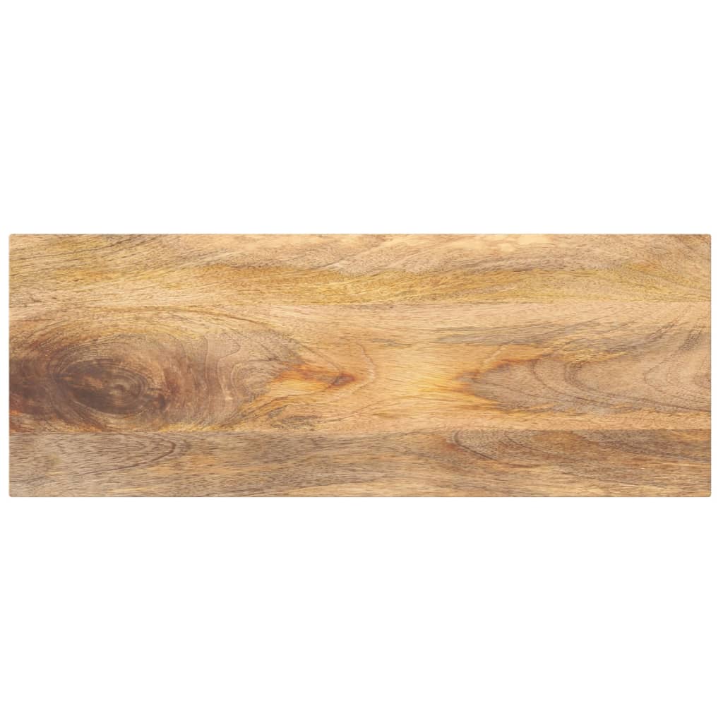 Blat Drewniany do Stołu Prostokątny 90x30 cm z Litego Drewna Mango