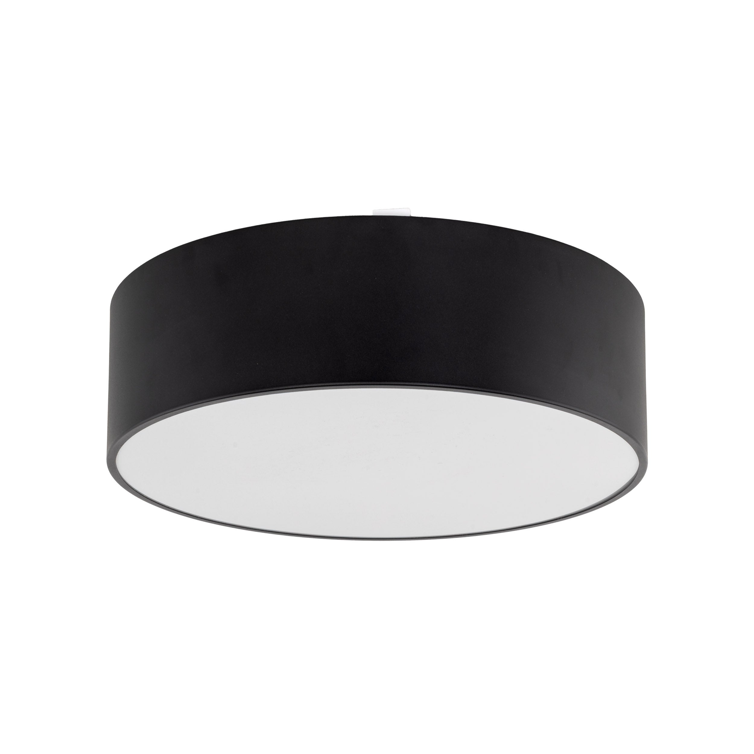 Plafon Łazienkowy Livo Tk Lighting M 3Xe27 Ip54 Czarny Metalowy
