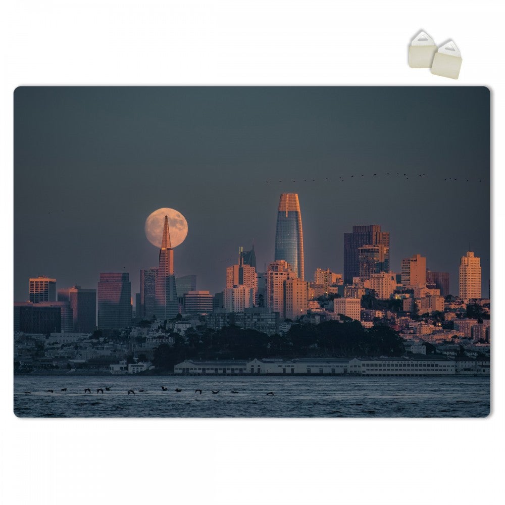SAN FRANCISCO - PLAKAT Forex z ekspandowanego PVC o grubości 3 mm - 100x70 cm