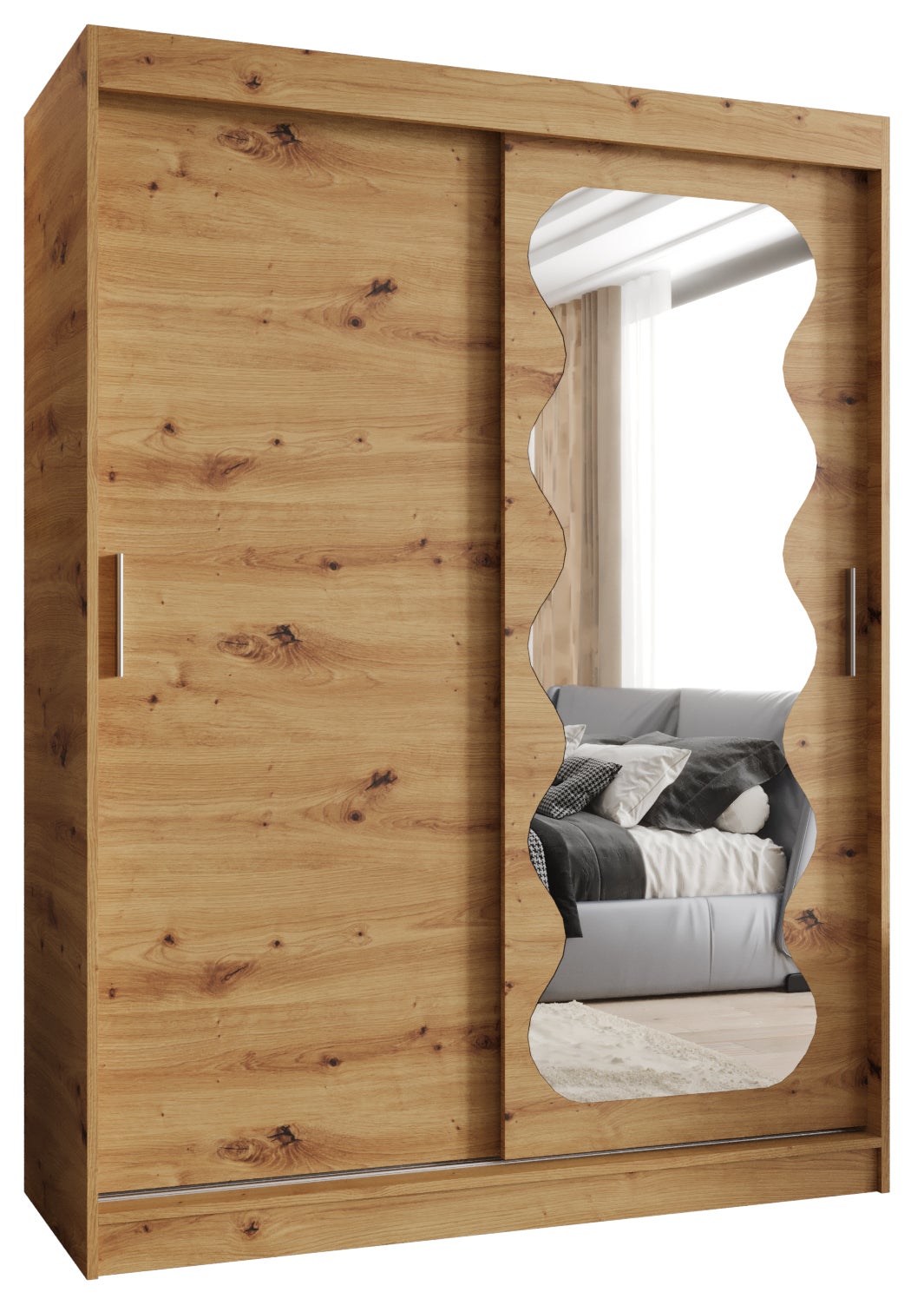 Szafa przesuwna garderoba SPOTI 150 x 62 x 200 cm Artisan