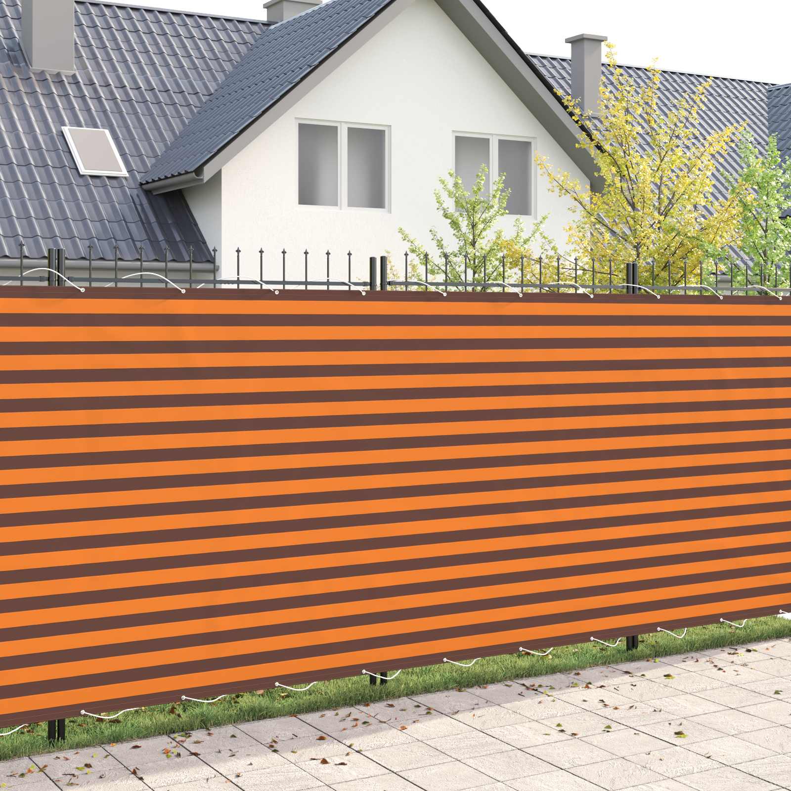 Ekran Prywatności Balkonowej 180 x 1000 cm Tkanina z powłoką PU vidaXL