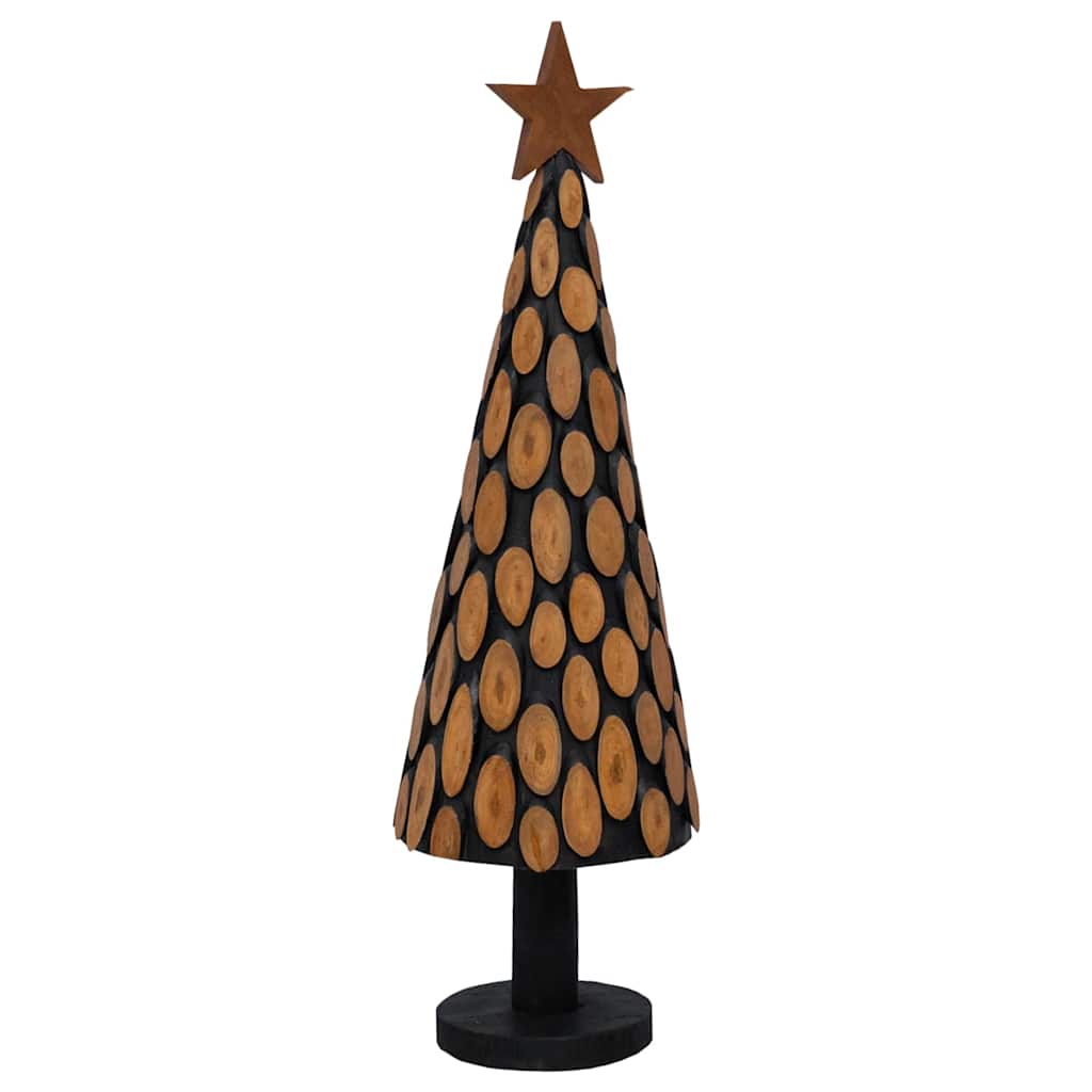 Choinka Drewniana z Drewna Tekowego 149 cm Dekoracyjna