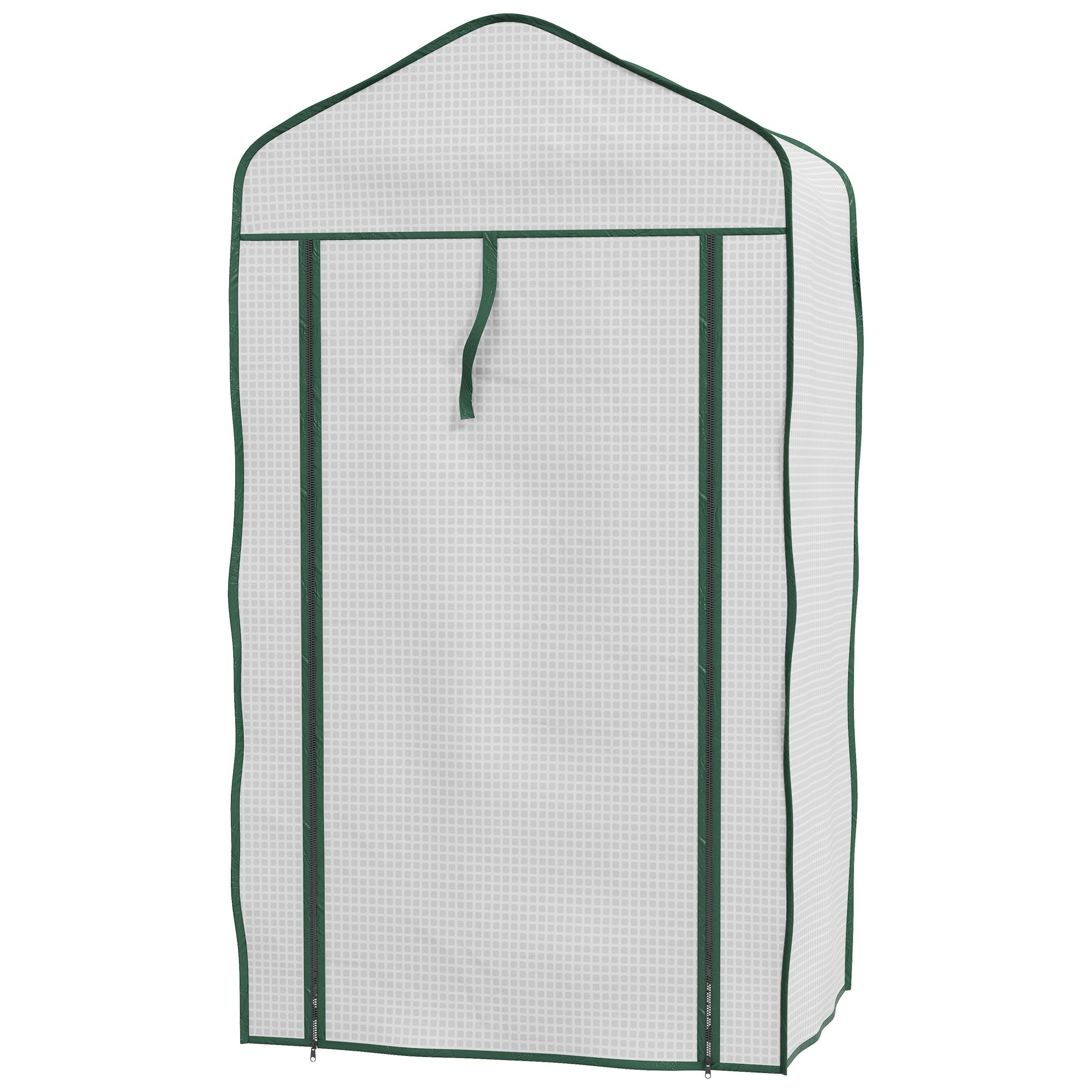 Półka ogrodowa 3-poziomowa, 59 dł. x 39 szer. x 127 wys. cm, metal malowany proszkowo