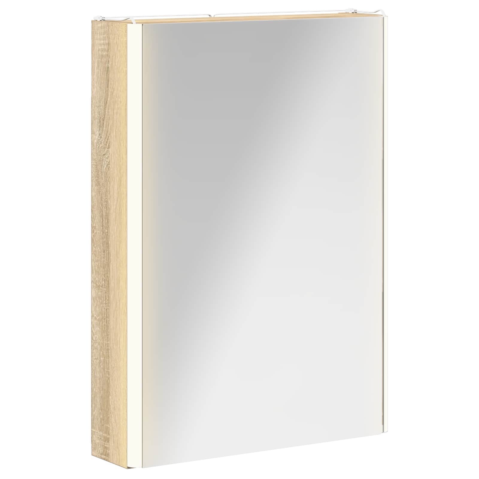 Szafka z lustrem do łazienki Dąb Sonoma 43 x 11,5 x 60,5 cm
