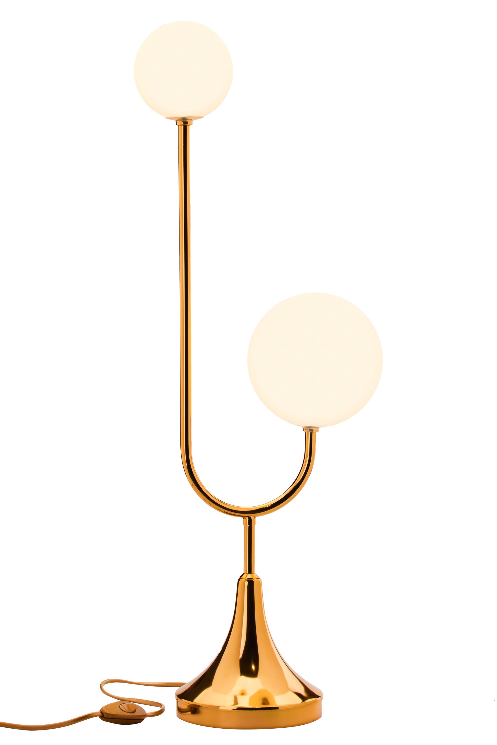 Lampka stołowa Jupiter SELEN złota/biała G9 73x15x27 cm 1 szt.