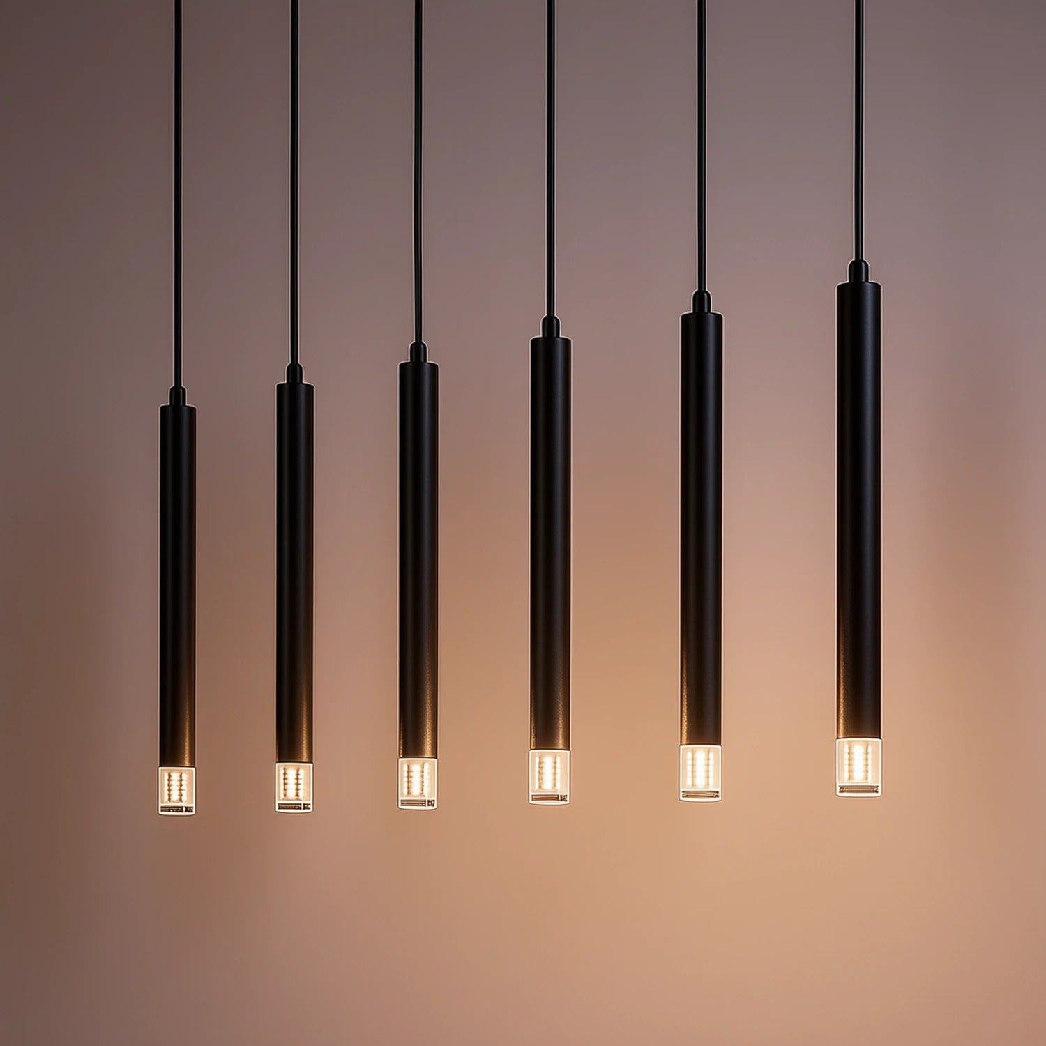 Lampa wisząca Ramira czarno-przezroczysty 6xG9x5W nowoczesna wym: 120 x 77 x 3 cm metal Rabalux