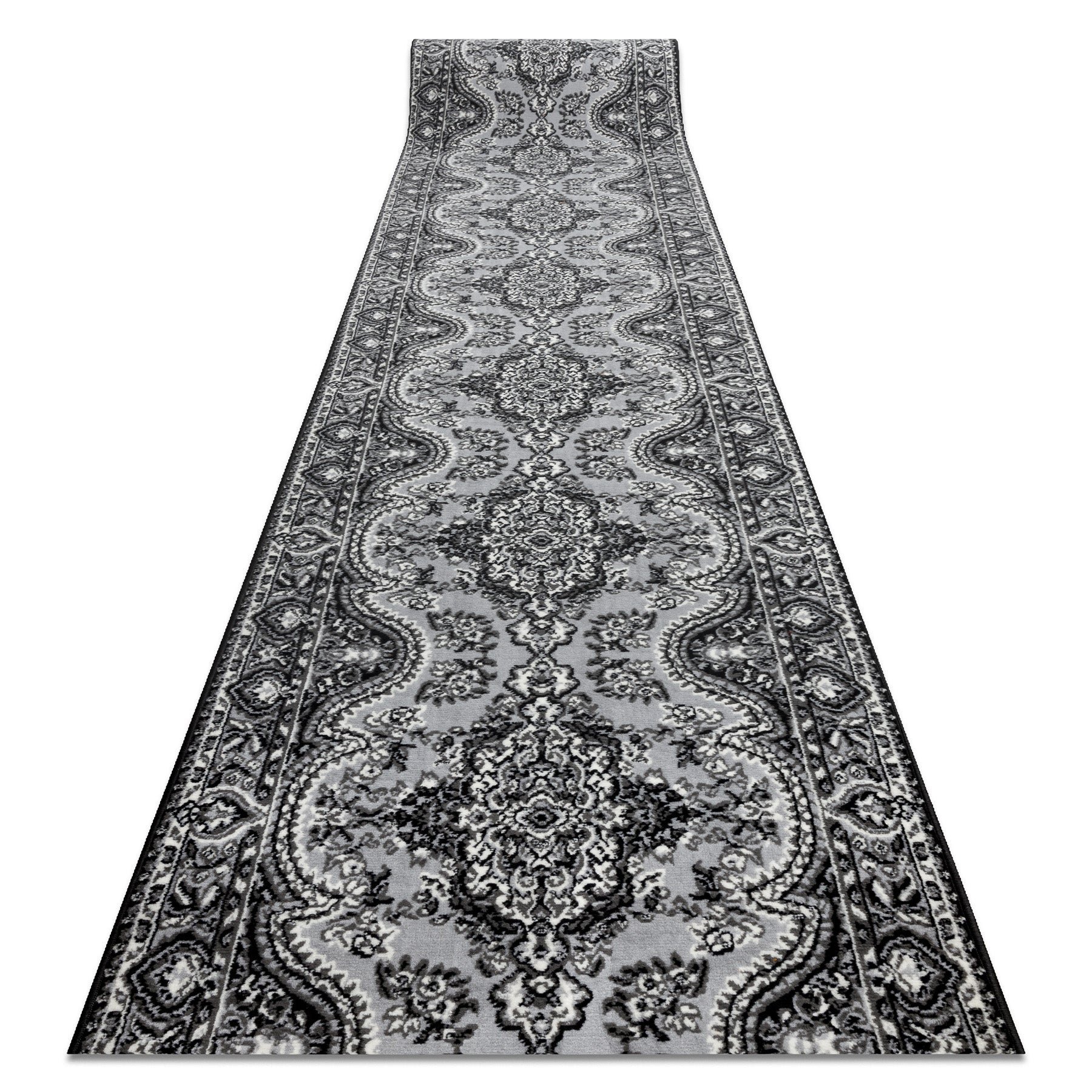 CHODNIK BCF MORAD Wiosna rozeta szary 80 cm 80x1050 cm