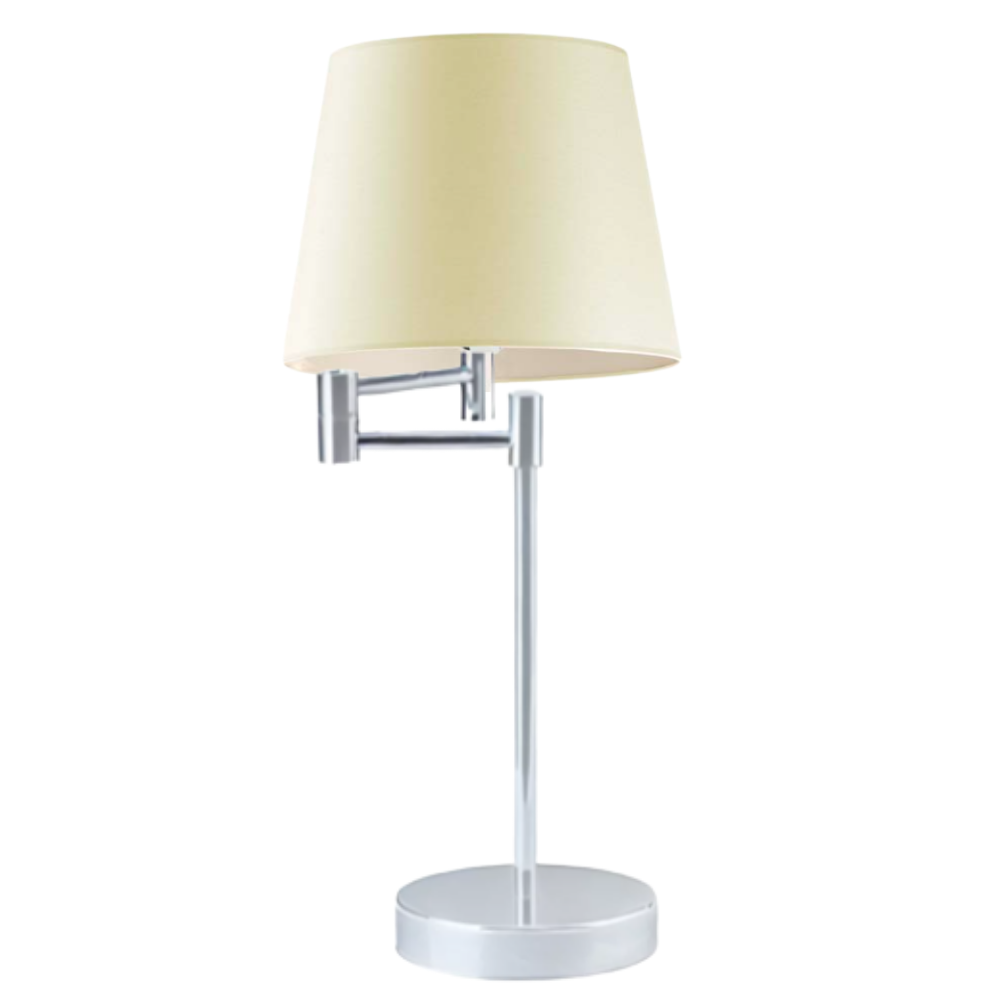 Lampka nocna przegubowa na biurko lampa biurkowa regulowana LED z abażurem stożek JUKON