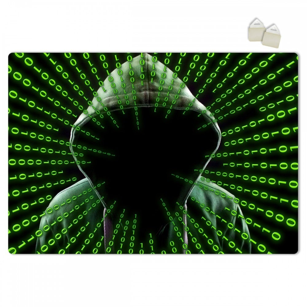 HACKER - PLAKAT Forex z ekspandowanego PVC o grubości 3 mm - 100x70 cm