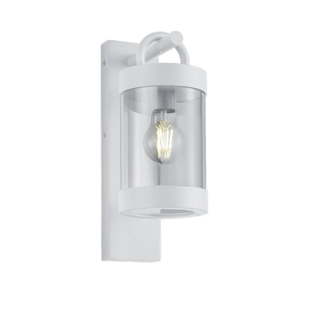 Kinkiet zewnętrzny z czujnikiem SAMBESI biały 1xE27x28W wym:33x12,5x12,5cm IP44 Trio