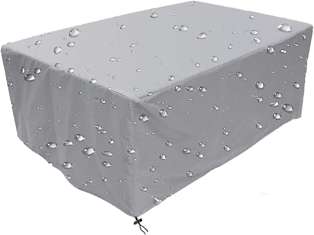 Pokrowiec na meble ogrodowe 110x110x85 cm, wytrzymały pokrowiec ochronny z tkaniny Oxford na stół meblowy