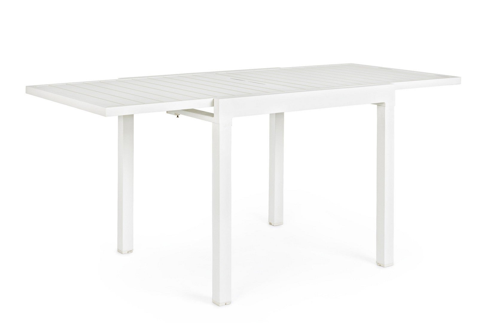 Stół rozkładany "Podgorica", aluminium, biały