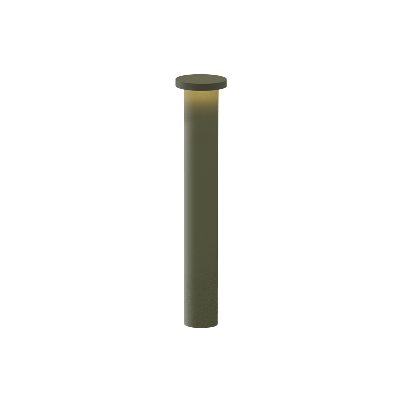 Tiberio Bollard LED 10W 3000K IP65 Zielony - Lampa ogrodowa 45cm - Rossini Group