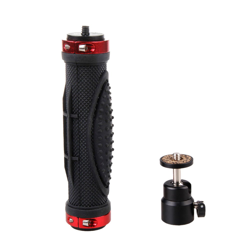 Uchwyt z gwintem 1/4" i stabilizatorem do kamery cyfrowej Canon Nikon Sony, kamery GoPro