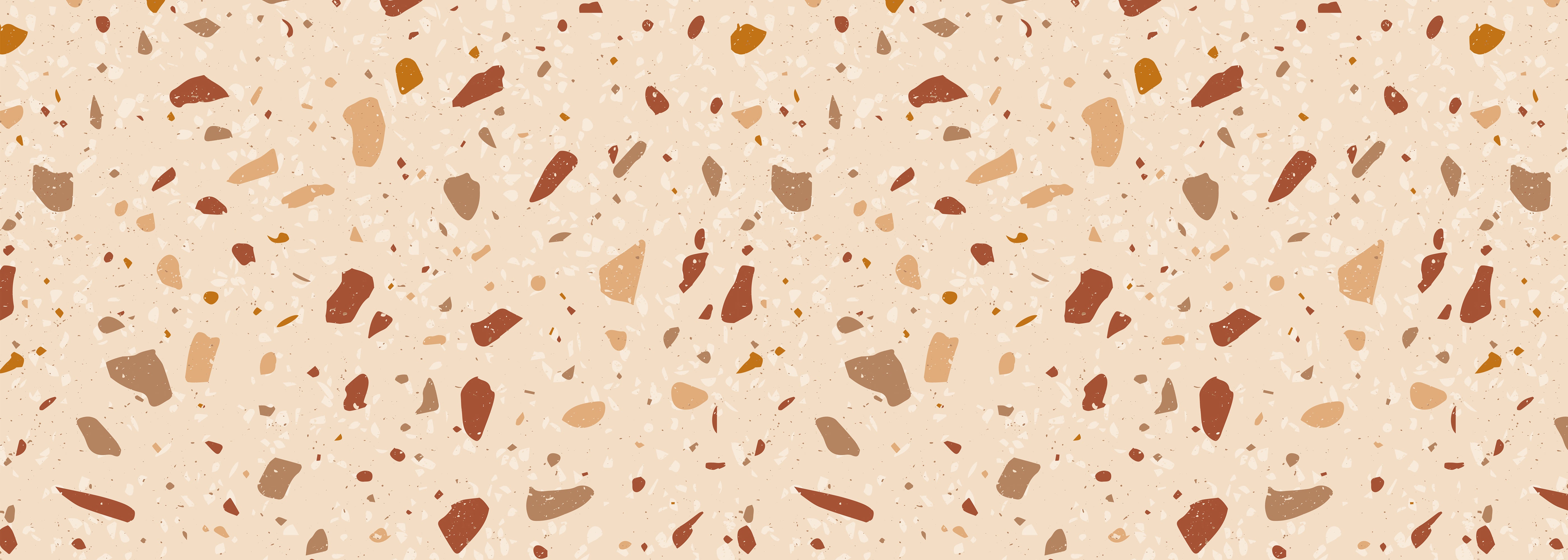 Dywan winylowy Terrazzo Helena 50x140 cm - antypoślizgowa wykładzina PVC z gładkim nadrukiem, winylowa wykładzina do kuchni lub salonu, zmywalna