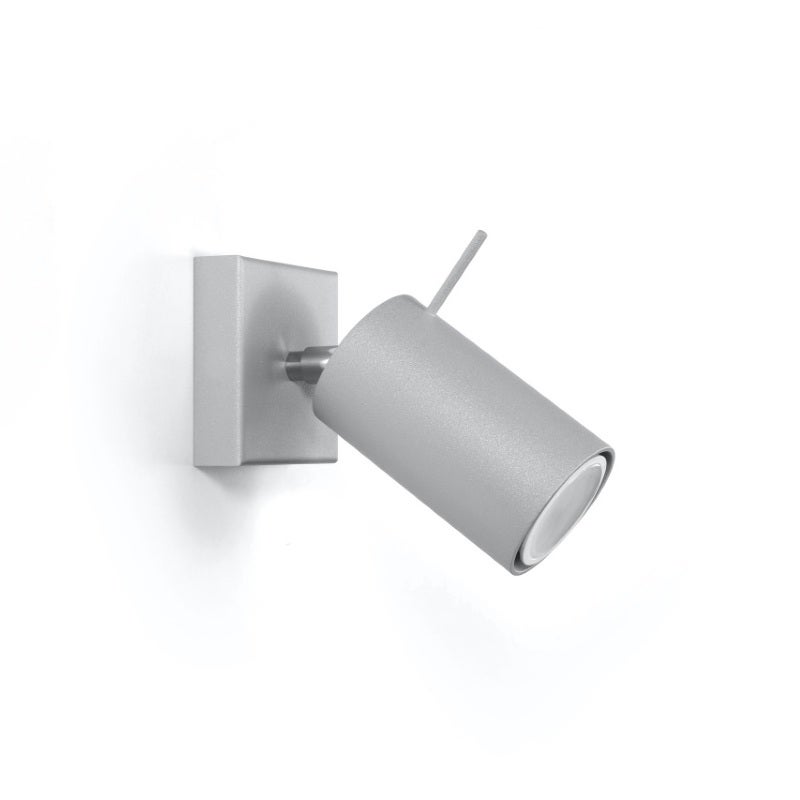 Kinkiet RING 1 Szary Sollux Lighting SL.0449
