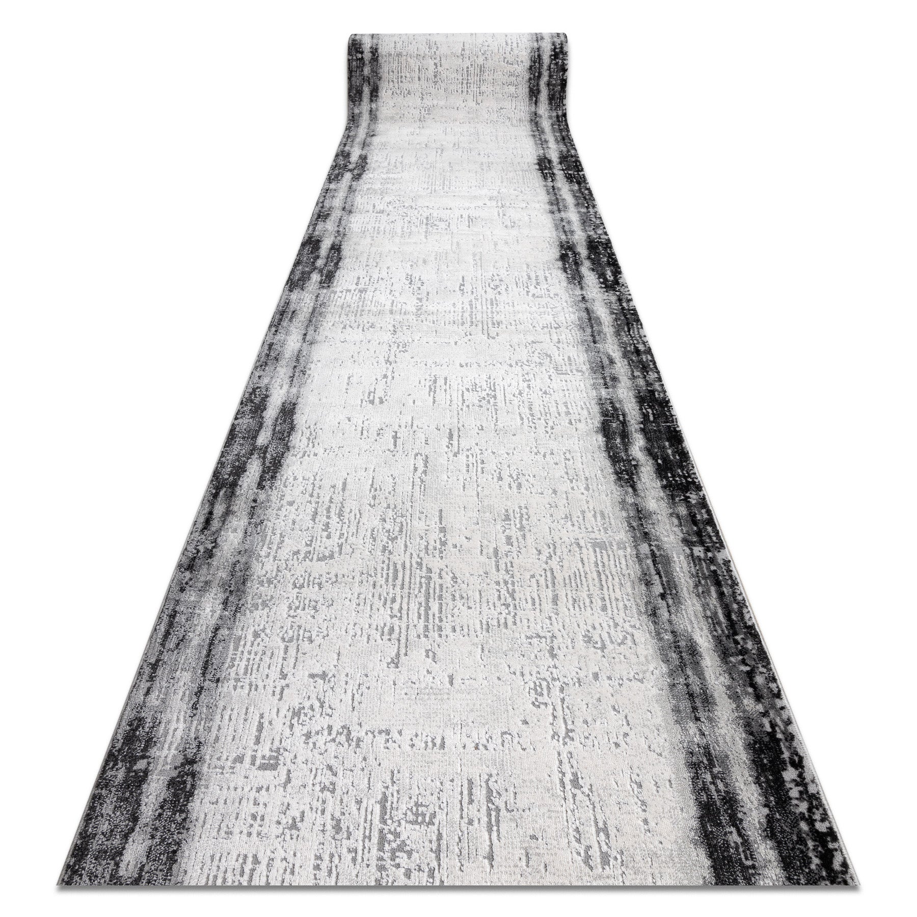 Chodnik nowoczesny TULS 51235 antracyt 70 cm 70x710 cm