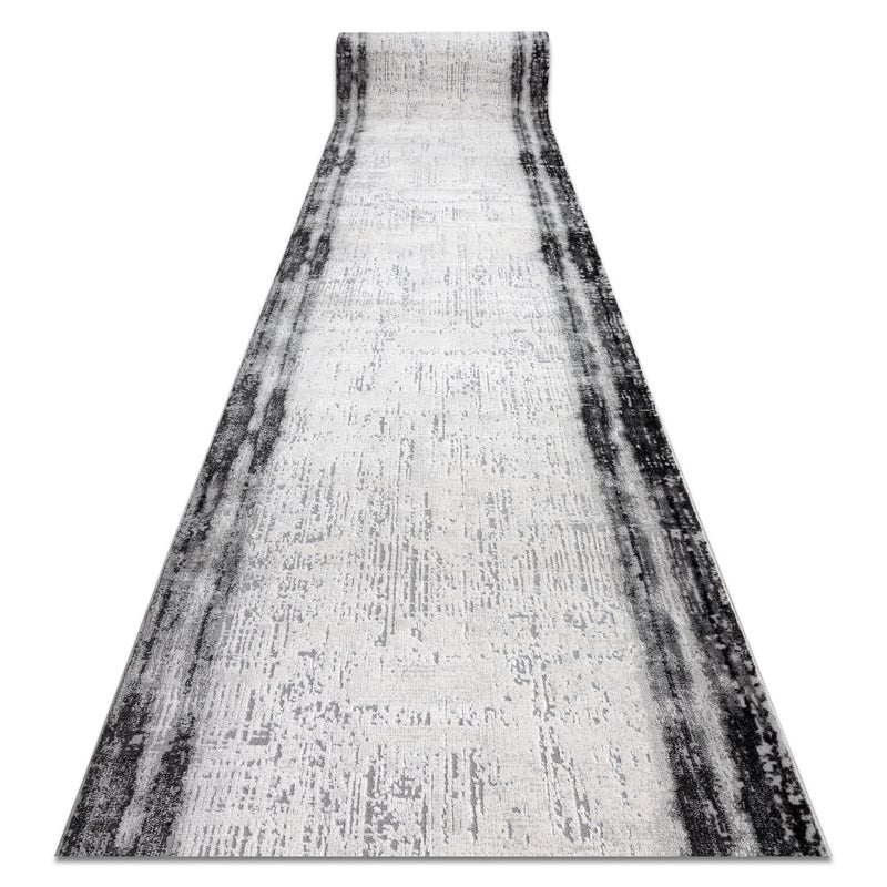 Chodnik nowoczesny TULS 51235 antracyt 70 cm 70x710 cm