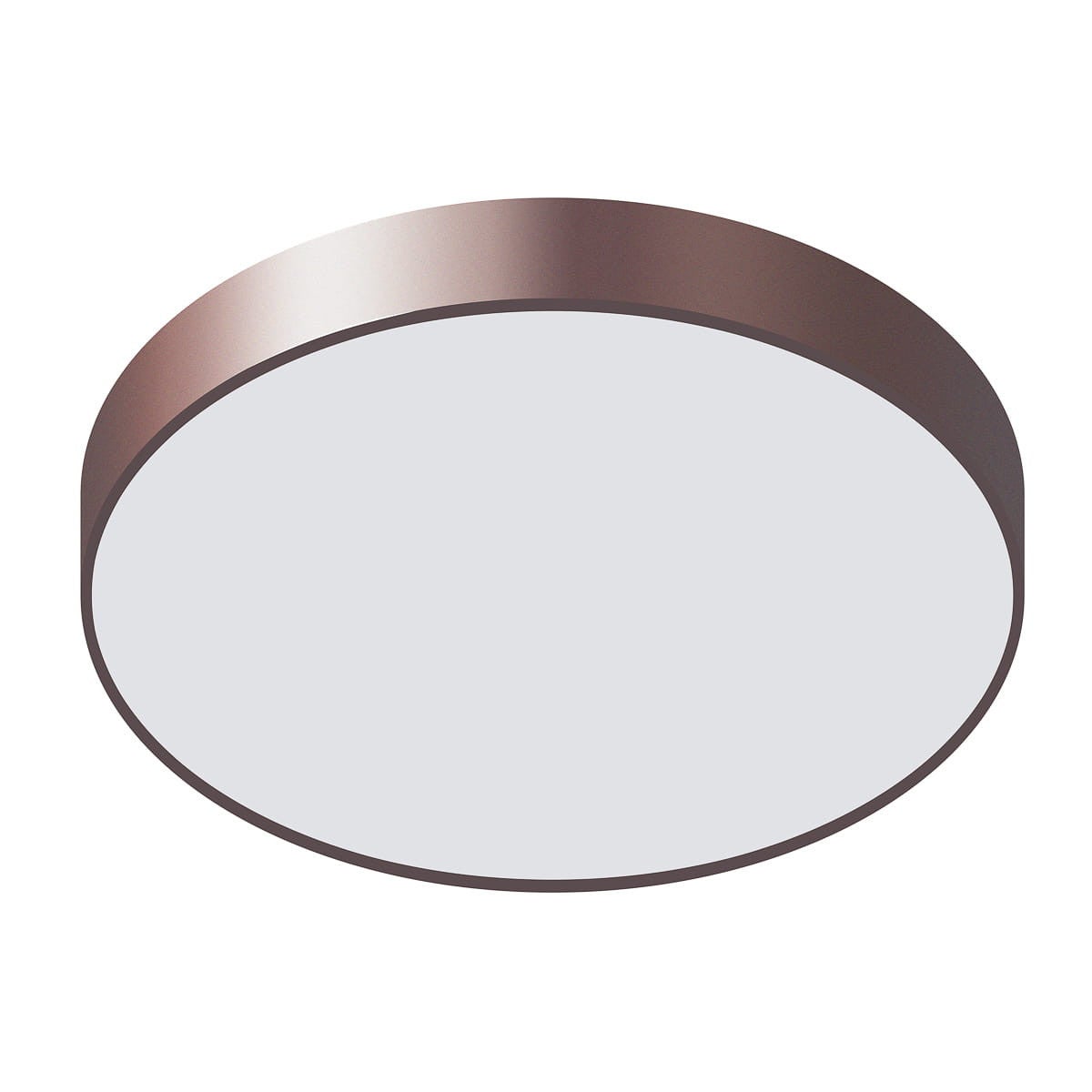 Plafon okrągły ORBITAL LED 30W Ciepła biel 1800lm brązowo-biały wym:9x40x40cm IP20 Italux