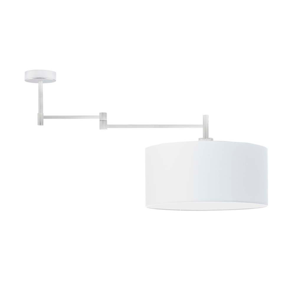 Lampa wisząca przegubowa sufitowa regulowana z abażurem walec BLUES PRZEGUB