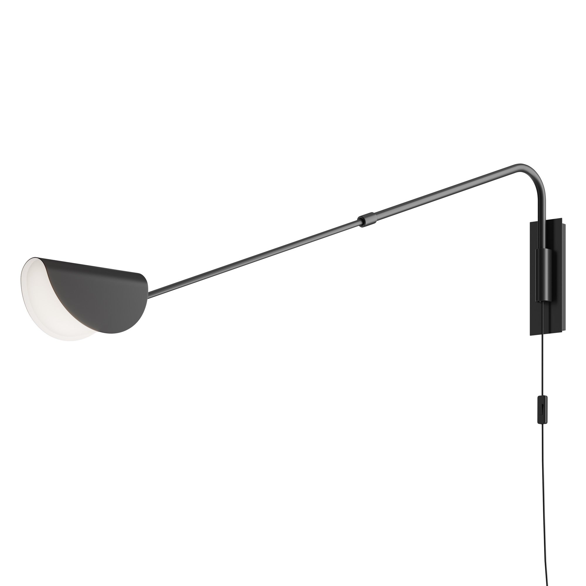 Lampa ścienna na wysięgniku Mollis Maytoni MOD126WL-01B1