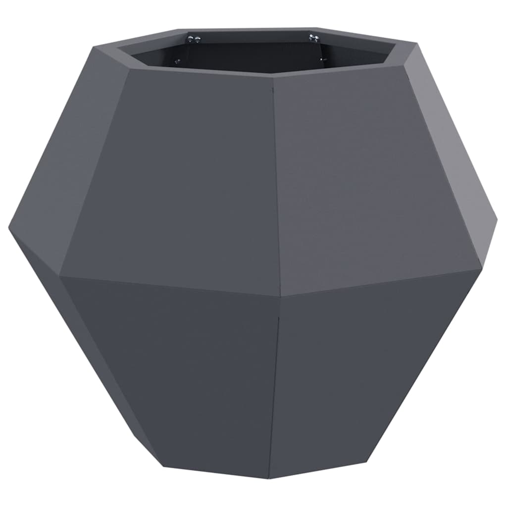 Donica Antracyt 50 x 50 x 40 cm Stal