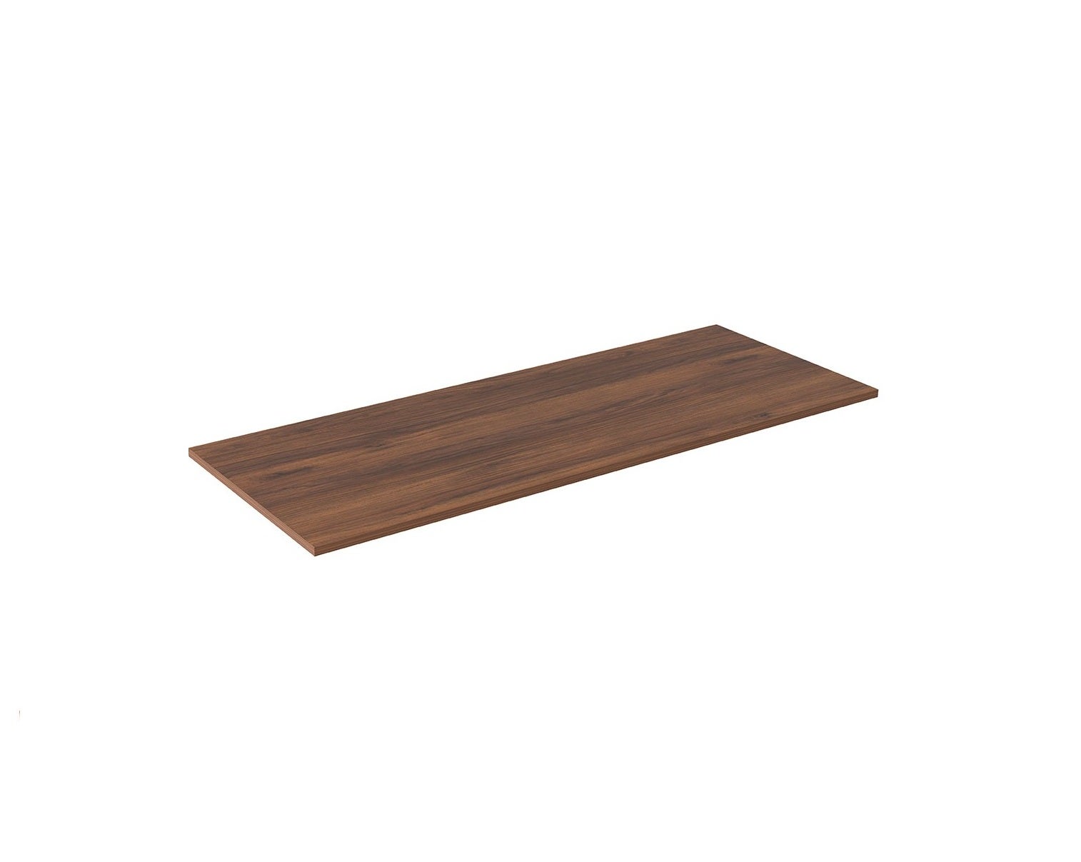 Blat łazienkowy 120 cm Orzech Warmia LUNA NOVO płyta laminowana mat