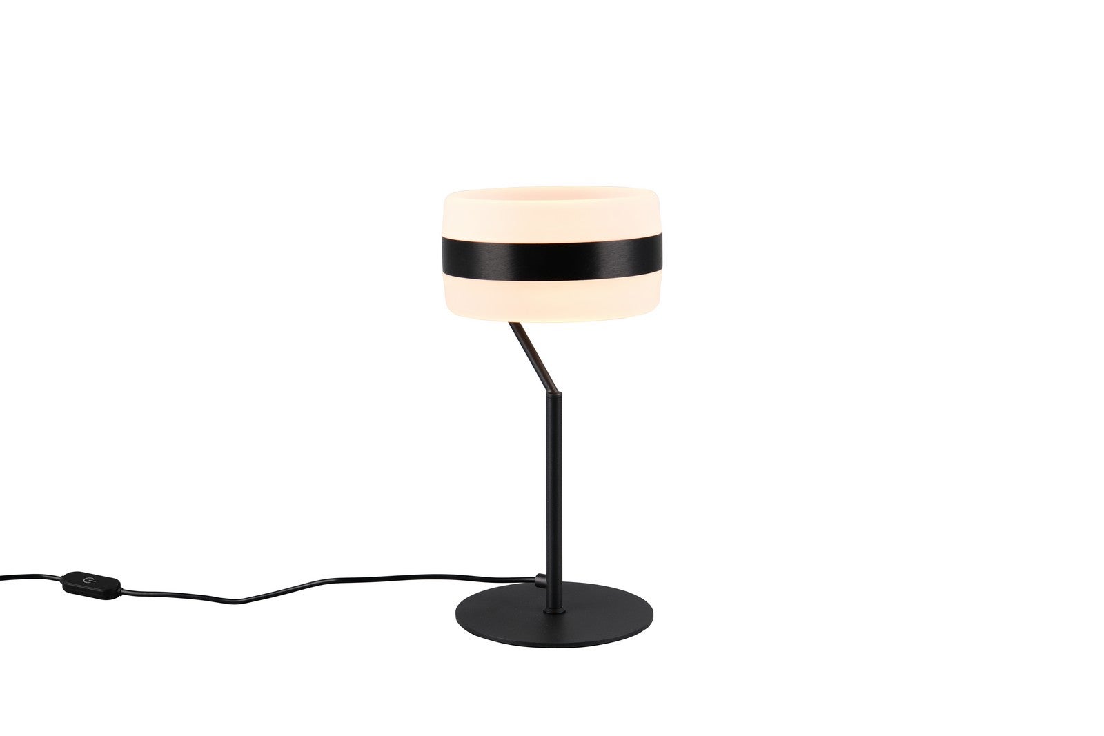 Lampa stołowa LED DIOS czarny matowy 8W zmienna (ciepła / neutralna) 950lm metal wym:30x15,2x15,2cm IP20 Trio