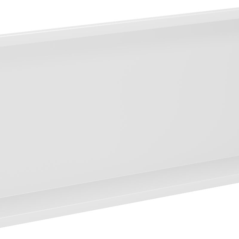 Mexen X-Wall-R półka wnękowa z kołnierzem 75 x 30 cm, biała - 1920753010