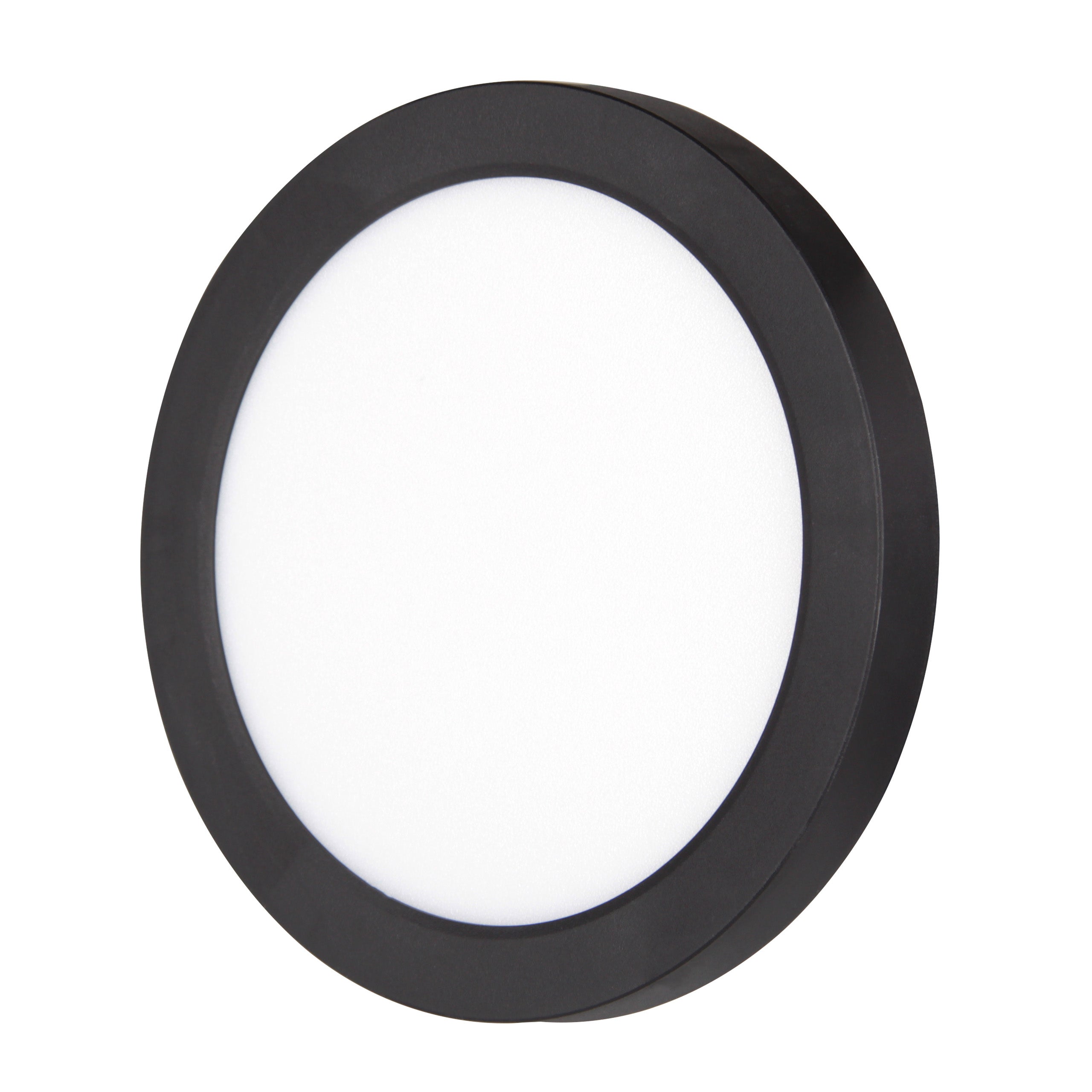Panel LED 12W 17cm IP20 4000K neutralna biel 2w1 plafon sufitowy okrągły czarny XUDO