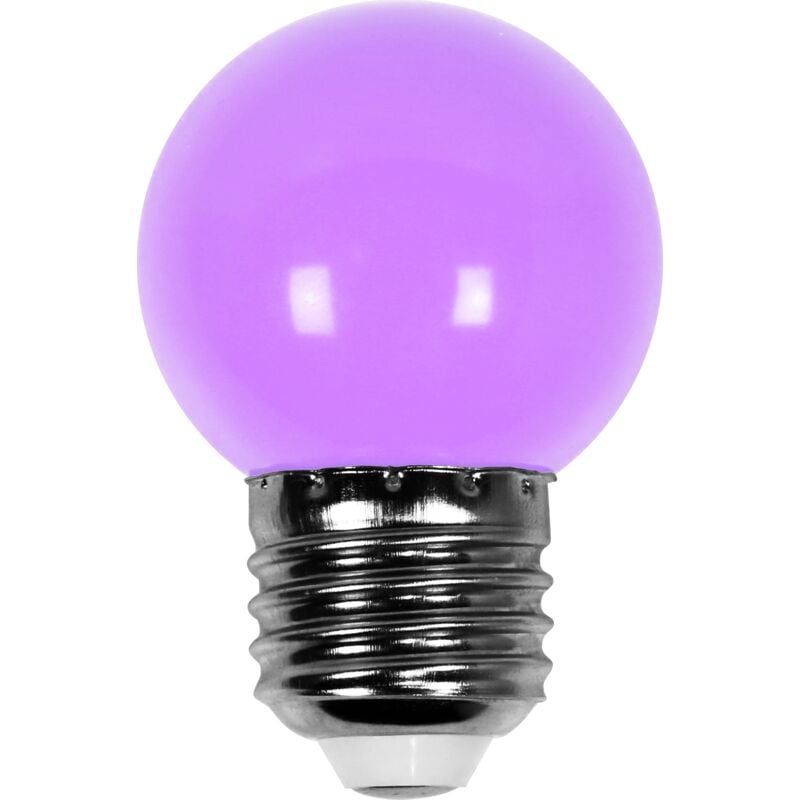 5x Żarówka Girlanda Guinguette Led E27 Kolor Fioletowy