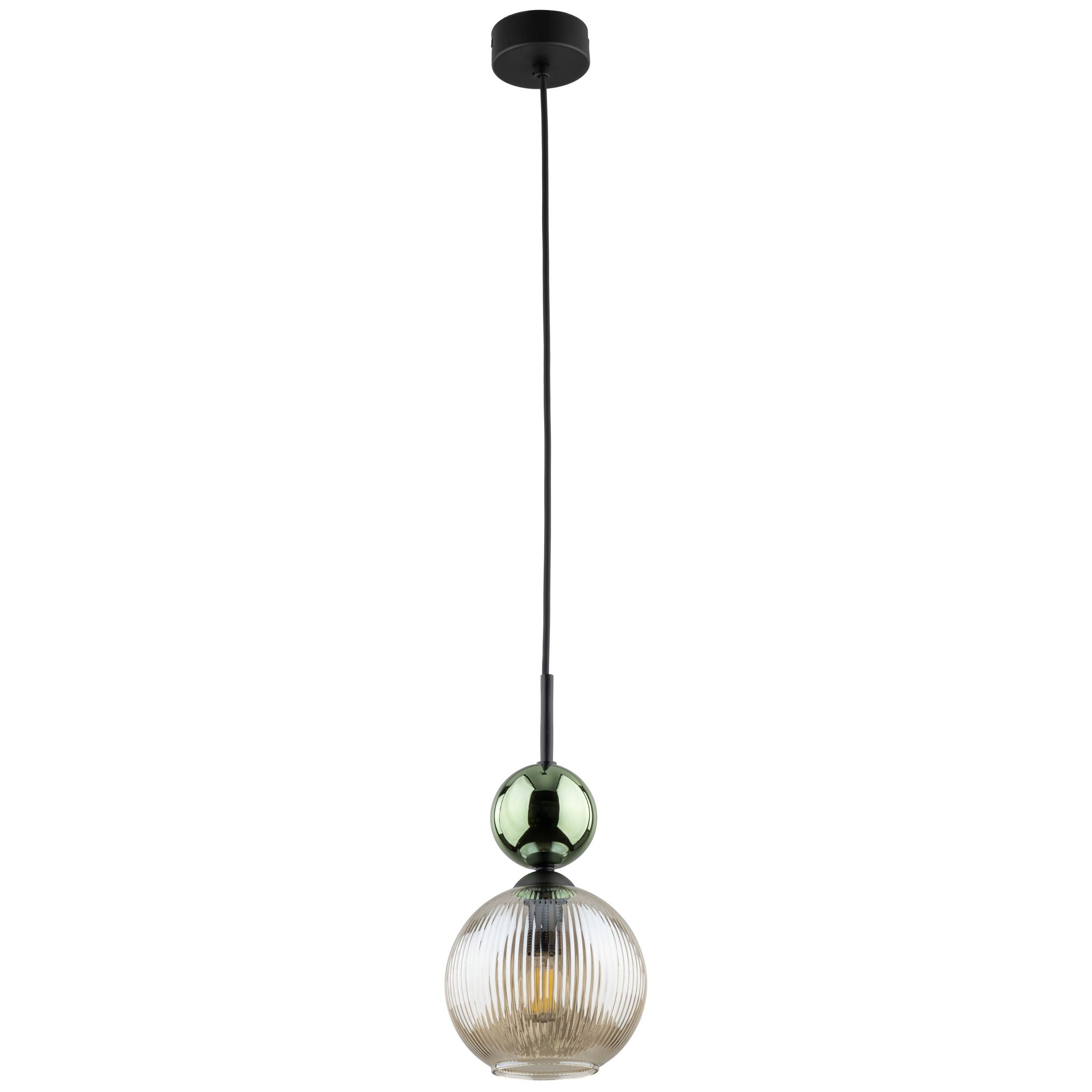 Lampa wisząca SOPHIA GREEN COGNAC 11145 TK Lighting