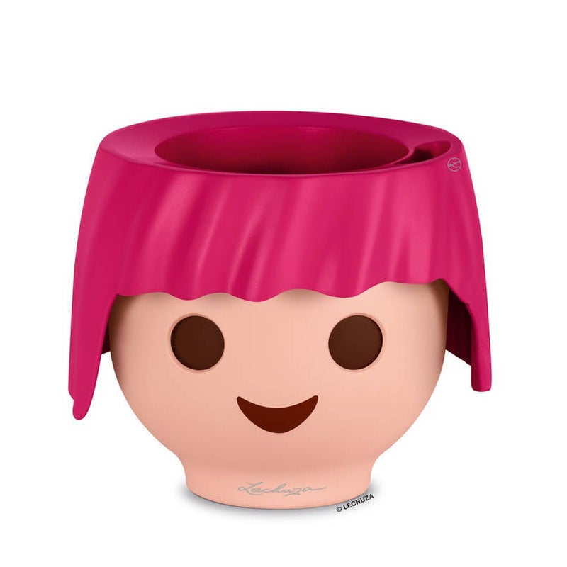Doniczka Lechuza Do Domu Do Pokoju Dziecka OJO rubinowy 1 szt