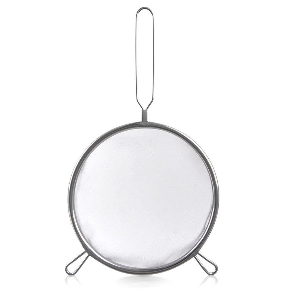 Sitko kuchenne stalowe z uchwytem 24,5 cm