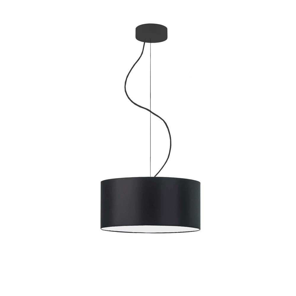 Lampa sufitowa żyrandol lampa wisząca z abażurem walec 30 cm BLUES