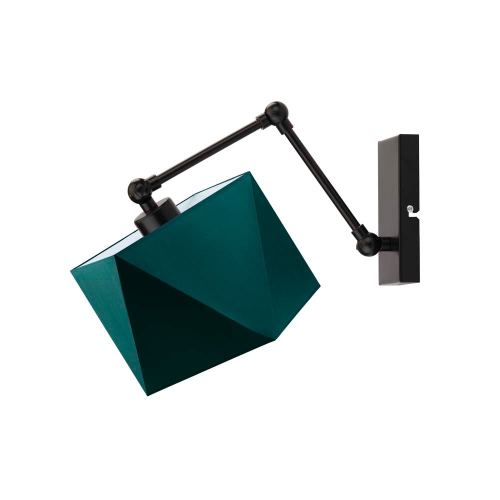 Kinkiet przegubowy lampa ścienna lampa na ścianę regulowany z abażurem diament SOUL
